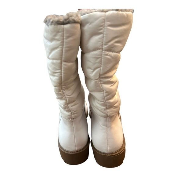 JOURNEE collection Nadine boots in white - Picture 10 of 16